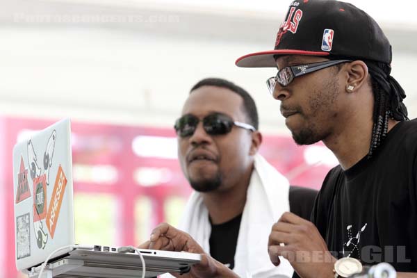 DJ RASHAD AND DJ SPINN - 2012-05-27 - PARIS - Parc de la Villette - 